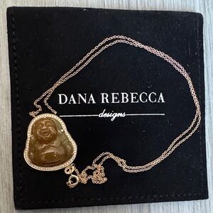 Dana Rebecca jade and diamond Buddha Pendant Necklace